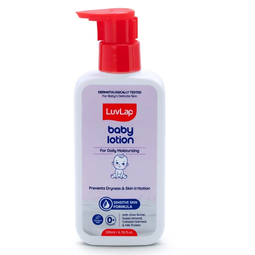 LuvLap Baby Lotion  200ml Nourishing and Moisturising Skin Care