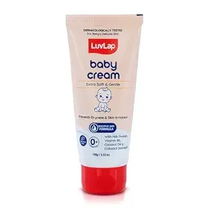 LuvLap Baby Cream 100g – Moisturizing Cream for Baby Skin