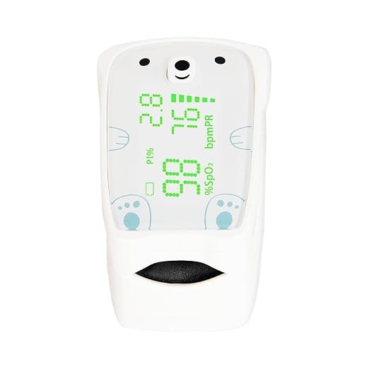BPL SmartOxy Jr Pediatric Oximeter | Customizable Alarm Settings
