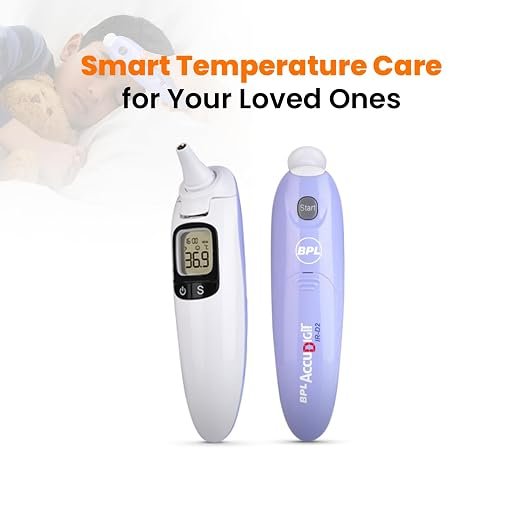 BPL AccuDigit IR-D2 3-in-1 Infrared Thermometer with 10 Reading Memory