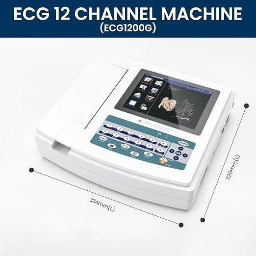 12 Channel ECG Machine | 12 Lead Electrocardiograph