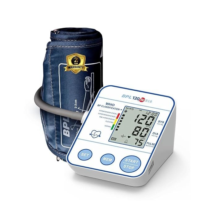 BPL  Digital Blood Pressure Monitor with 2.5-Inch LCD Display