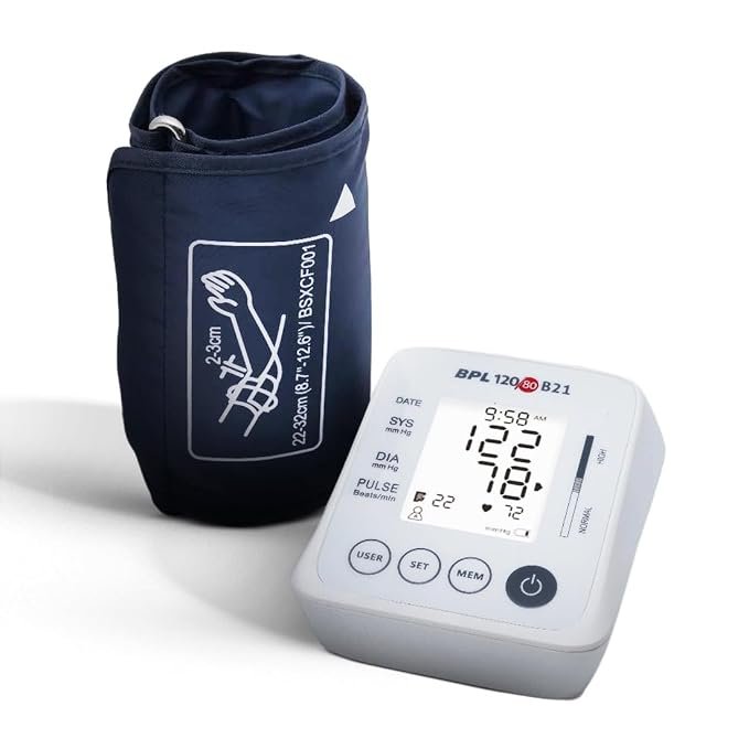 BPL Digital Blood Pressure Monitor with Triple User Memory