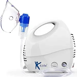 K-Life NEB-103 Compressor Nebulizer Machine for Adults & Kids