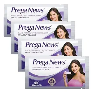 K-Life PregaCheck Pregnancy Test Card for Home Pregnancy Testing