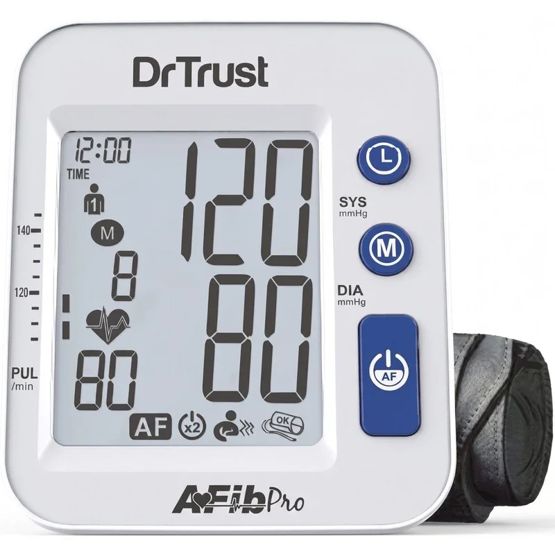 Dr Trust AccuTrack AFib Digital BP Monitor