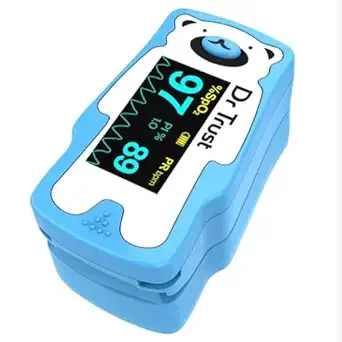 Dr Trust Kids Pulse Oximeter – Paediatric SpO2 Monitor