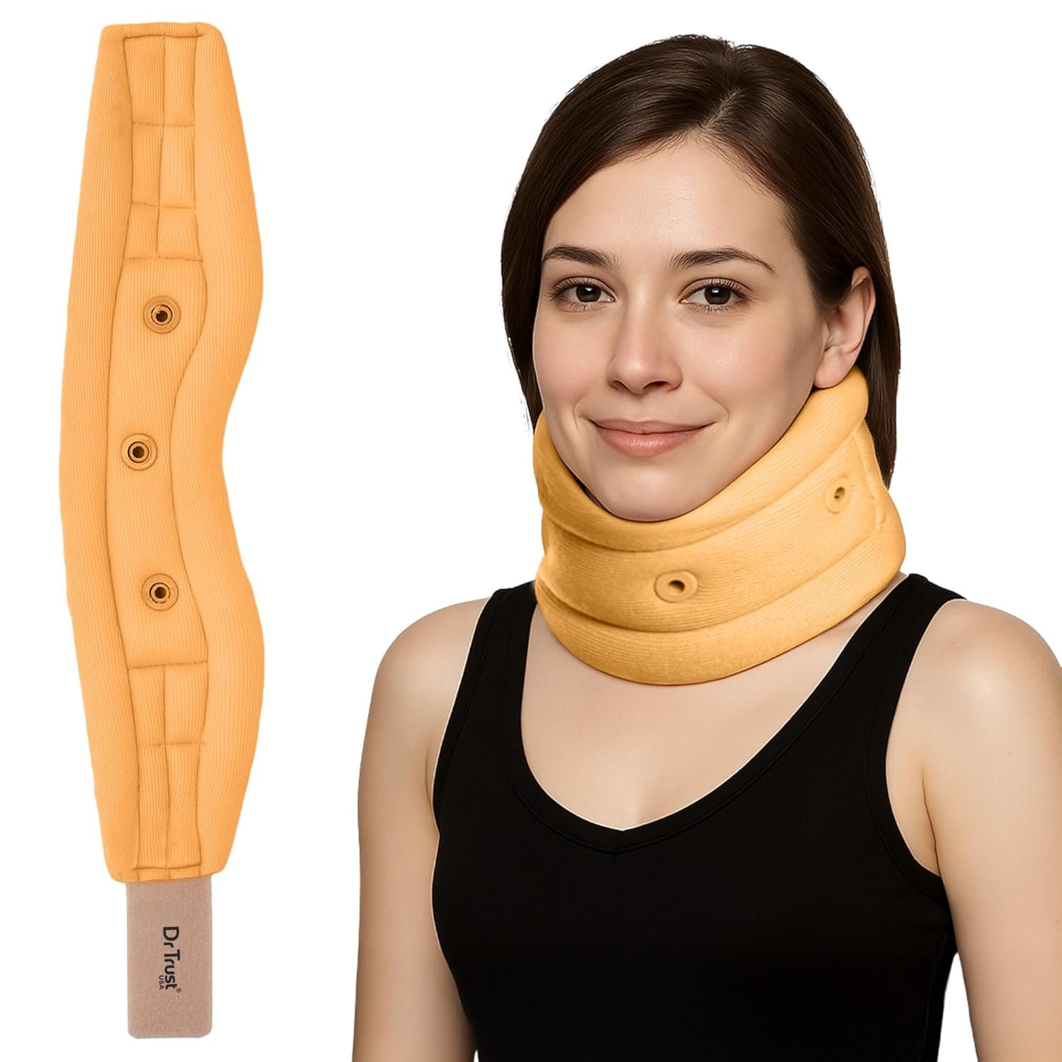 DR Trust Soft Cervical Collar with Support | Neck Support Brace