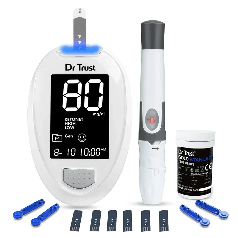 DR Trust Platinum  Blood Glucose Monitoring System | Glucometer