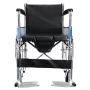 EASY CARE COMMODE WHEELCHAIR  (WITH FRONT CUT)